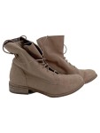 Vorschaubild 1 von Stiefeletten Damen Gr. 39 Braun Wildleder Schnürung 4 cm Casual Uni