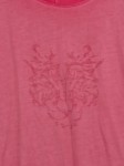 Vorschaubild 2 von Damen T-Shirt Kurzarm Pink Tiermotiv Freizeit Gr. 42 XL