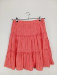 Vorschaubild 2 von Damen Volantrock Pink Gr. S Rüschen Minirock Freizeit