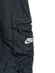 Vorschaubild 2 von Kinder Cargohose Sportlich Schwarz Gr. 128 Polyester Logo Print