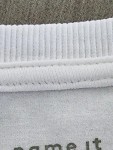 Vorschaubild 4 von T-Shirt Kinder Gr. 110 Weiß Baumwolle Tiermotive Grafisch Schriftzug