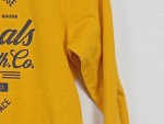 Vorschaubild 5 von Langarmshirt Kinder Gelb Schriftzug Gr. 164 Casual Baumwolle