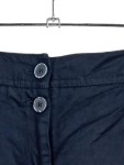 Vorschaubild 2 von Hosenrock Damen Blau Gr. 38/M Baumwolle Leinen Uni Casual Frühjahr/Sommer