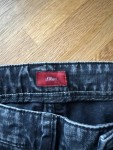 Vorschaubild 7 von Ripped Jeans Kinder Blau Gr. 176 Baumwolle Meliert Casual 39 cm 82 cm