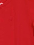 Vorschaubild 4 von Damen T-Shirt Kurzarm Rot Uni Gr. 40/L Basic Casual Logo