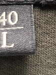 Vorschaubild 4 von Damen T-Shirt Gr. 40/L Grün Casual mit Schriftzug