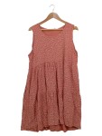 Vorschaubild 1 von Sommerkleid Damen Rot Gr. 38/M Blumenmuster Casual Freizeit