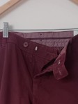 Vorschaubild 4 von Eurex Herren Stoffhose Chino Gr. 26 Rot Casual Baumwolle