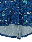 Vorschaubild 4 von Damen Sommerkleid trägerlos Gr. 36/S Blau Outdoor Grafisch