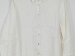 Vorschaubild 4 von Damen Hemdbluse Gr. 42 Weiß Casual Langarm Bluse