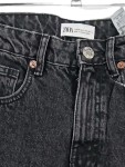 Vorschaubild 3 von Jeans Damen Straight Leg High Waist Grau Gr. 34 Casual Denim Hose