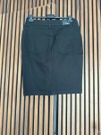 Vorschaubild 2 von Damen Bleistiftrock Gr. 40 Schwarz Business Baumwolle