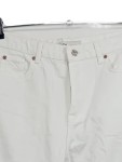 Vorschaubild 2 von Damen Jeans Wide Fit Weiß W31;40;L Fransen Saum Casual