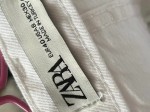 Vorschaubild 5 von Damen Jeans Wide Fit Weiß W31;40;L Fransen Saum Casual