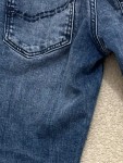 Vorschaubild 4 von Kinder Jeans Slim Fit Blau Gr. 140 Uni Baumwolle
