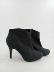 Vorschaubild 2 von Stiefeletten Damen Gr. 41 Schwarz Wildleder Reißverschluss 10 cm Elegant