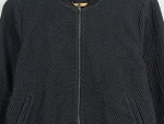 Vorschaubild 2 von Damen Bomberjacke Gr. 36 Schwarz Casual Strukturmuster
