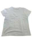 Vorschaubild 2 von T-Shirt Kinder Gr. 110 Weiß Baumwolle Tiermotive Grafisch Schriftzug