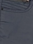 Vorschaubild 5 von Damen Jeans Straight Leg W26/34 Grau Modern Biker-Stil