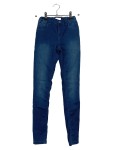 Vorschaubild 1 von Jeans Slim Fit Kinder Mädchen Gr. 152 Blau Casual Uni Baumwolle