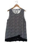 Vorschaubild 1 von Damen Top Shirt Gr. 46/3XL Mehrfarbig Modern Viskose