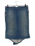 Vorschaubild 1 von Damen Jeansrock Gr. 44 Blau Casual Midirock