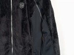 Vorschaubild 2 von Fleecejacke Damen Schwarz Gr. 40/L Polyester Uni Outdoor Langarm