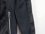 Vorschaubild 3 von Fleecejacke Damen Schwarz Gr. 40/L Polyester Uni Outdoor Langarm