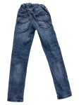 Vorschaubild 2 von Kinder Jeans Slim Fit Blau Gr. 140 Uni Baumwolle