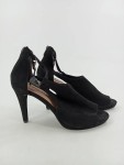 Vorschaubild 2 von Sandaletten Damen 40 Schwarz Elegant High Heels Reißverschluss