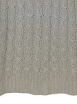 Vorschaubild 4 von Pullover Damen Gr. 42/XL Beige Polyacryl Strickmuster Casual Langarm