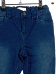 Vorschaubild 2 von Jeans Slim Fit Kinder Mädchen Gr. 152 Blau Casual Uni Baumwolle