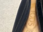 Vorschaubild 5 von Damen Mokassins Slipper Gr. 38.5 Schwarz Klassisch Leder