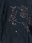 Vorschaubild 2 von Langarmshirt Kinder Gr. 146 Schwarz Baumwolle Tiermotive Casual Freizeit