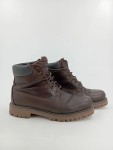 Vorschaubild 2 von Herren Outdoorschuhe Gr. 45 Braun Leder Schnürung Wanderstiefel