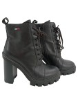 Vorschaubild 1 von Damen Stiefelette Gr. 39 Schwarz Modisch Blockabsatz