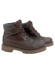 Vorschaubild 1 von Herren Outdoorschuhe Gr. 45 Braun Leder Schnürung Wanderstiefel