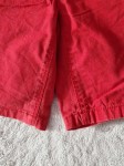 Vorschaubild 3 von Kinder Shorts Jungen Rot Uni Baumwolle Gr. 116 Casual