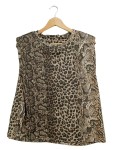 Vorschaubild 1 von Damen Top M Mehrfarbig Animal-Print Schlangen Leopardenmuster