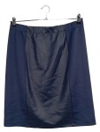 Vorschaubild 1 von . Damen Bleistiftrock Blau Gr. 40/L Kunstleder Modern