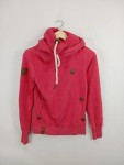 Vorschaubild 2 von Damen Hoodie Rosa Gr. 36/S Casual Baumwolle Kapuzenpullover