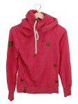 Vorschaubild 1 von Damen Hoodie Rosa Gr. 36/S Casual Baumwolle Kapuzenpullover
