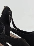 Vorschaubild 4 von Sandaletten Damen 40 Schwarz Elegant High Heels Reißverschluss