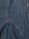 Vorschaubild 6 von Damen Jeansrock Gr. 44 Blau Casual Midirock