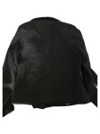Vorschaubild 2 von Damen Sweatjacke L Schwarz Wolle Freizeit Asymmetrisch
