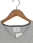 Vorschaubild 2 von Pullover Jungen Gr. 164 Grau V-Ausschnitt Casual Strickpullover