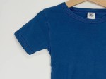 Vorschaubild 5 von T-Shirt Kinder Gr. 104 Blau Baumwolle Uni Basic Kurzarm Freizeit