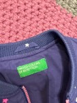 Vorschaubild 4 von Bomberjacke Kinder Blau Gr. 80 Polyester Sterne Casual