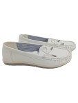 Vorschaubild 1 von Damen Mokassins Slipper Gr. 41 Weiß Casual