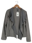 Vorschaubild 1 von BEST CONNECTIONS Damen Strickjacke Gr. 40 Grau Modern